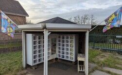 Tijdelijke ludieke Masker-Kiosk weer open!