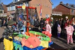 De Kinderoptocht was een onwijs uitbundige bedoening