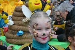 Kinderoptocht was een kleurrijke verschijning