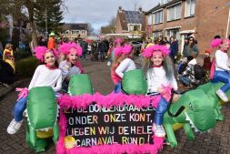 Kinderoptocht was een vrolijke boel