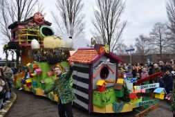 Optocht was  GROOTS