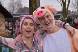 Optocht was  GROOTS