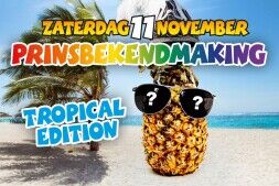 Vanavond Tropical Party!