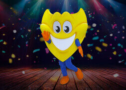 Masky is dé mascotte van Carnaval Zwaag