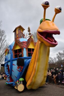 Optocht was  GROOTS