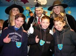 Kinderoptocht Prijsuitreiking