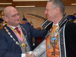 Sleutel overhandiging