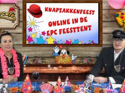 De thuisblijfeditie van het Knapzakkenfeest was hylarisch