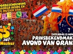 Prinsbekendmaking: Avond van Oranje