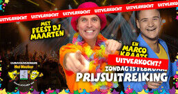 Prijsuitreiking Grote Carnavalsoptocht (UITVERKOCHT)