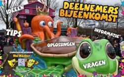 Optochtdeelnemers bijeenkomst