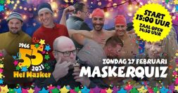 Dit weekend: Prinsbekendmaking en MaskerQuiz!