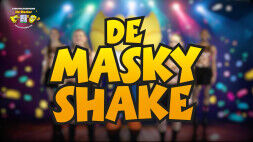 Masky is dé mascotte van Carnaval Zwaag