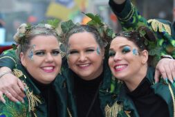 De Biermusketiers zo trots als een pauw