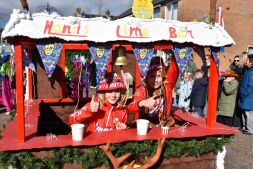 De Kinderoptocht was een onwijs vrolijke boel!