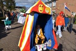 De Kinderoptocht was een onwijs vrolijke boel!