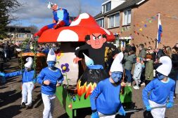 De Kinderoptocht was een onwijs vrolijke boel!