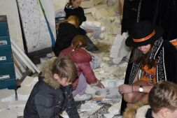 Jeugdraad piepschuimworkshop geslaagd.