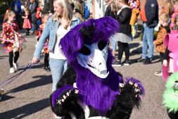 Kinderoptocht was een kleurrijke verschijning