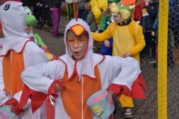 Kinderoptocht was een vrolijke boel