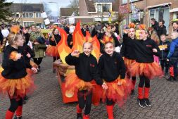 Kinderoptocht was een vrolijke boel