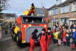 Kinderoptocht was een vrolijke boel
