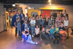 Masky op verjaardagsfeestje