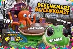 Optochtdeelnemers bijeenkomst