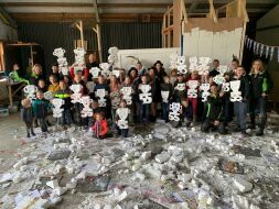 Jeugdraad Piepschuimworkshop was weer een topper!