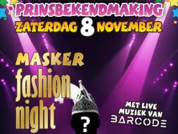Vanavond Masker Fashion Night