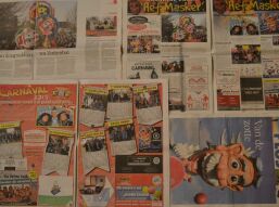 Carnaval Zwaag volop in de media