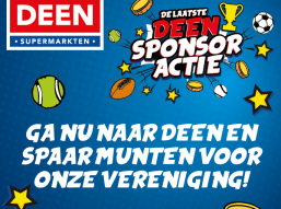 Deen Sponsoractie is weer van start!