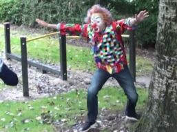 Horrorclown in Zwaag!!!