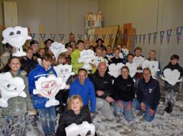 Jeugdraad piepschuimworkshop geslaagd.