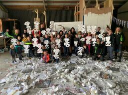 Jeugdraad Piepschuimworkshop was weer een topper!