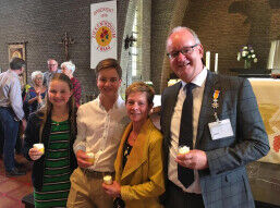 Johan Tiessing gedecoreerd met lintje!