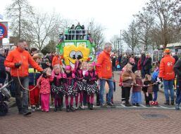 Kinderoptocht was een vrolijke boel
