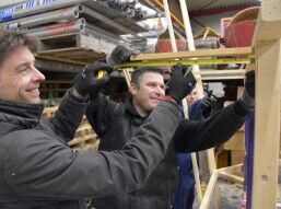 Lamstralen zetten de schouders er onder