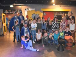 Masky op verjaardagsfeestje