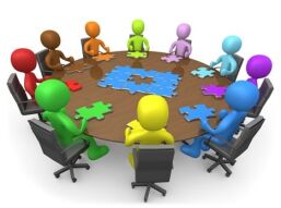 Optochtdeelnemers bijeenkomst