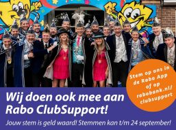 Steun het Carnaval in Zwaag met Rabo ClubSupport!