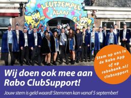Steun het Carnaval in Zwaag met Rabo ClupSupport!