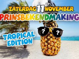 Vanavond Tropical Party!
