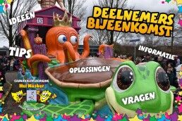 Optochtdeelnemers bijeenkomst